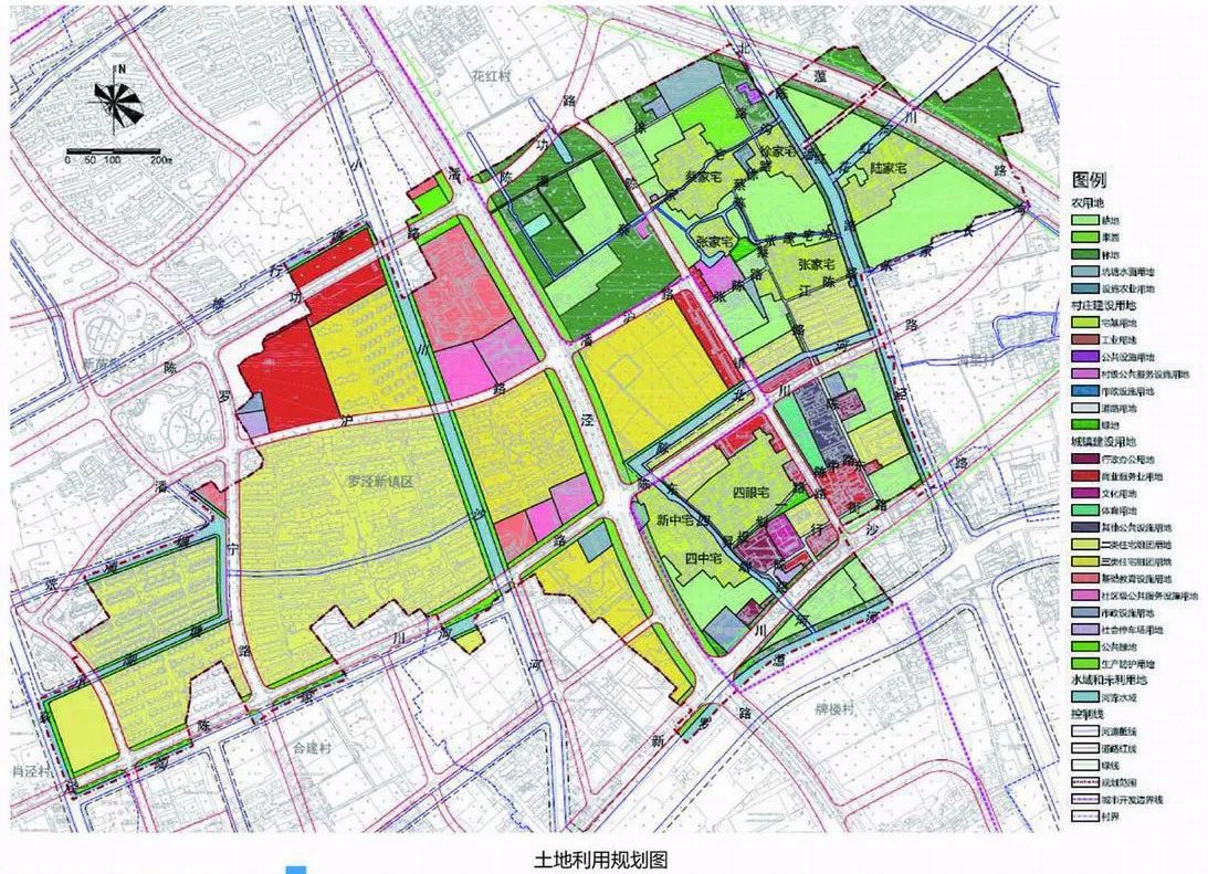 宝山罗泾规划图最新图片