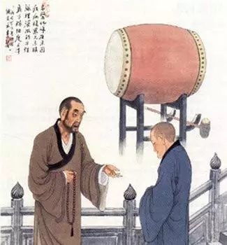 第二天,德山禅师将《金刚经青龙疏钞》焚毁,说「穷诸玄辩,若一毫致于