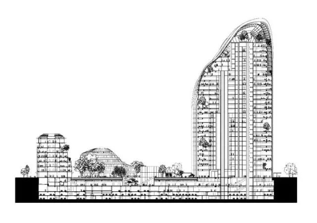 mad新作墨色山水北京朝陽公園廣場建成