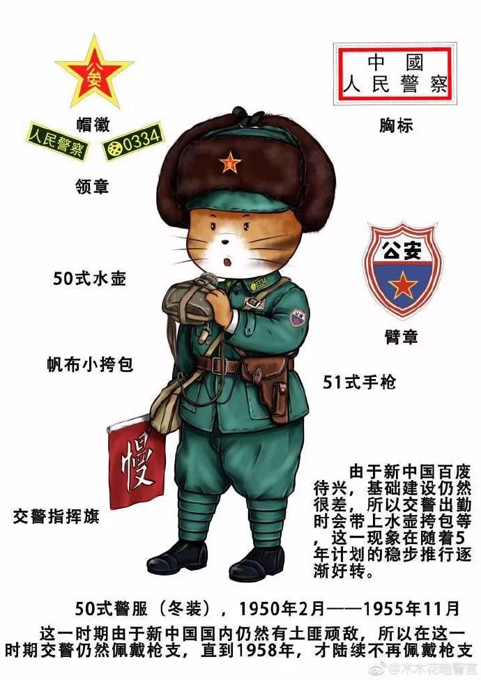 来源:木木花喵警官 木木花喵警官笔下的喵警又来了!