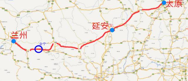 会宁县高铁线路高清图图片