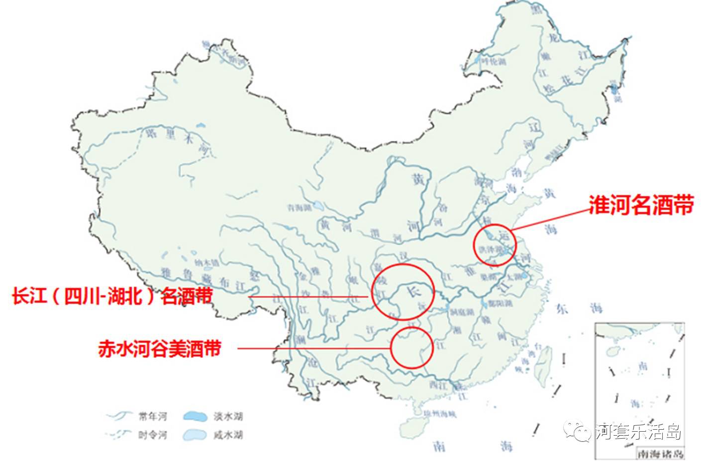 【品格河套】发现黄河名酒带——中国白酒产区概念演变图