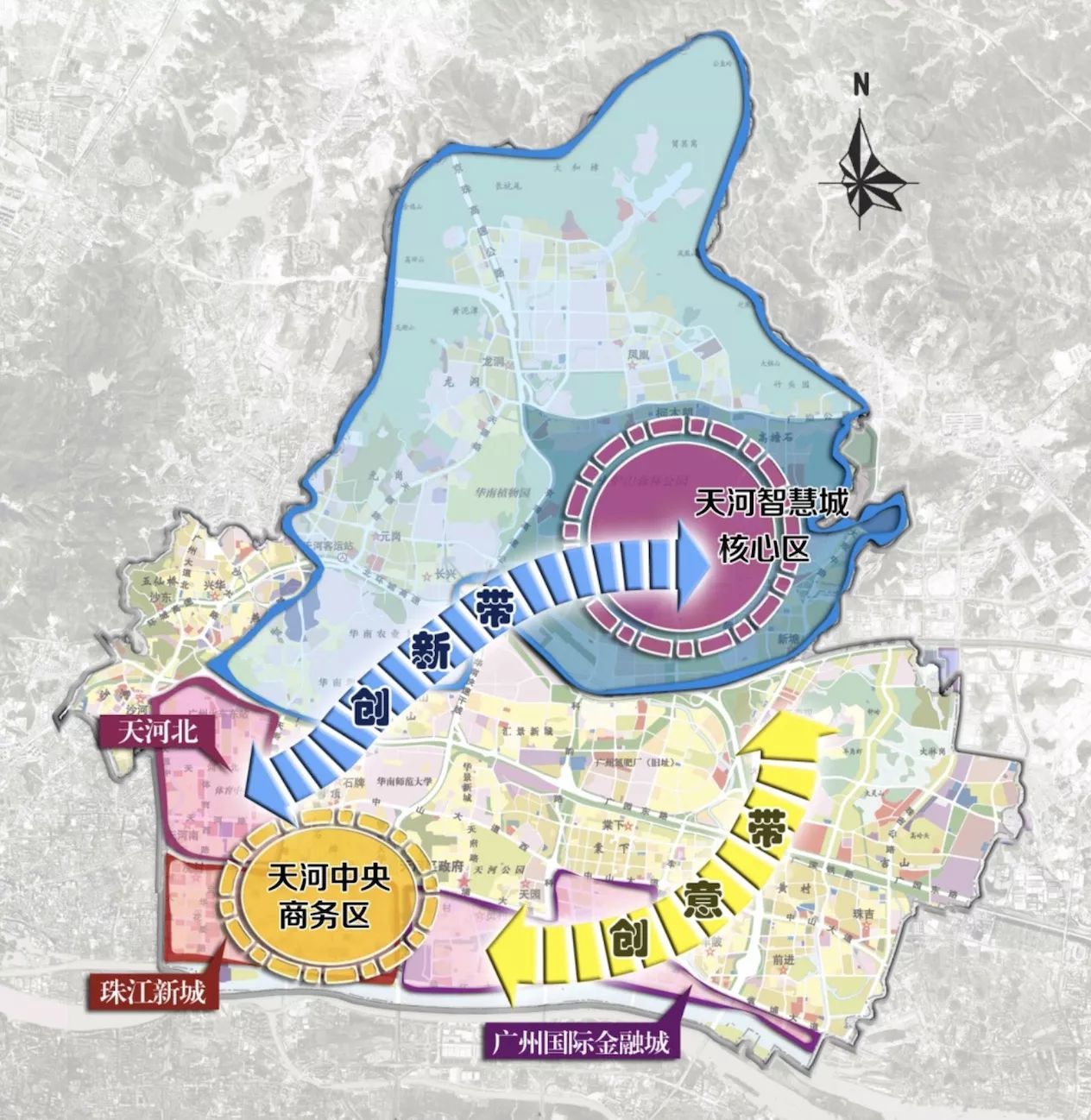 广州天河广氮智谷规划图片