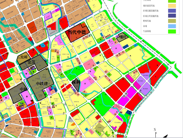 武侯新城详细规划图图片