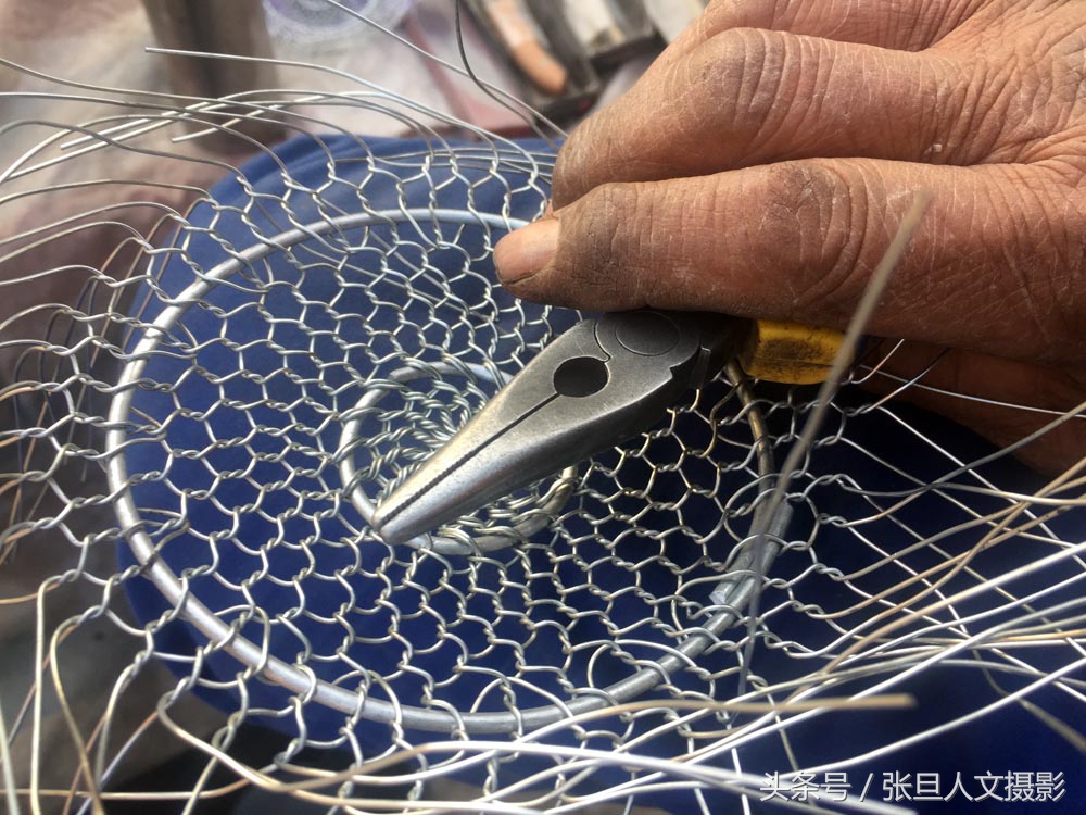 铁丝笊篱的编织方法图片