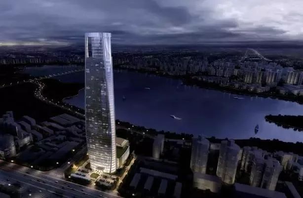 天风大厦,规划拟建双塔办公楼,建筑高度约140米