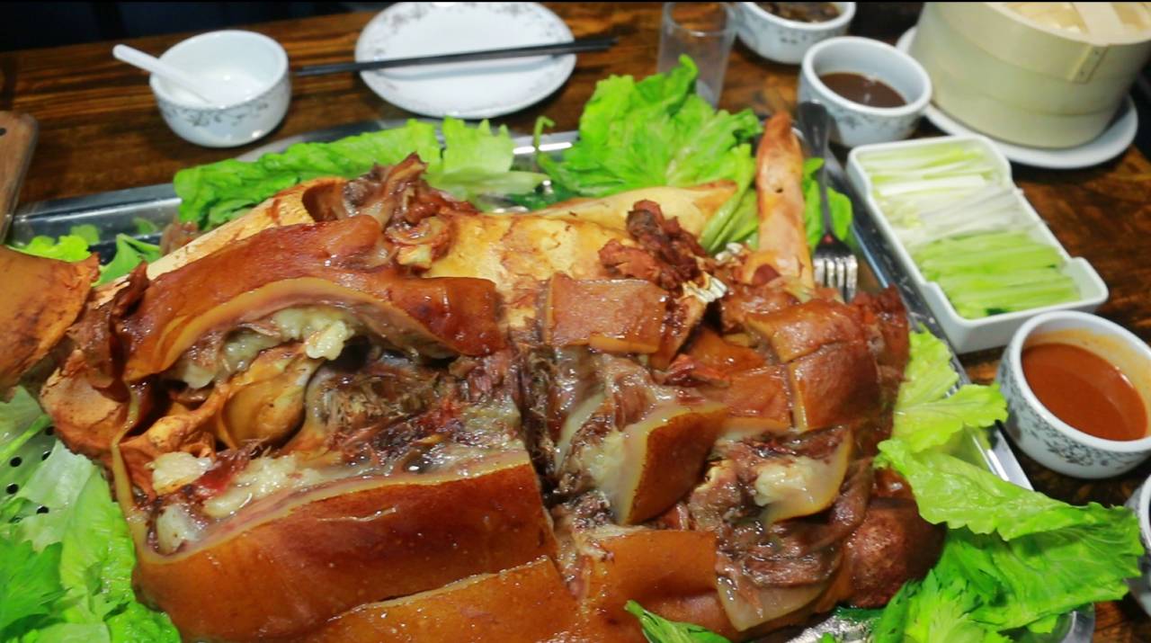 哈尔滨牛头宴图片