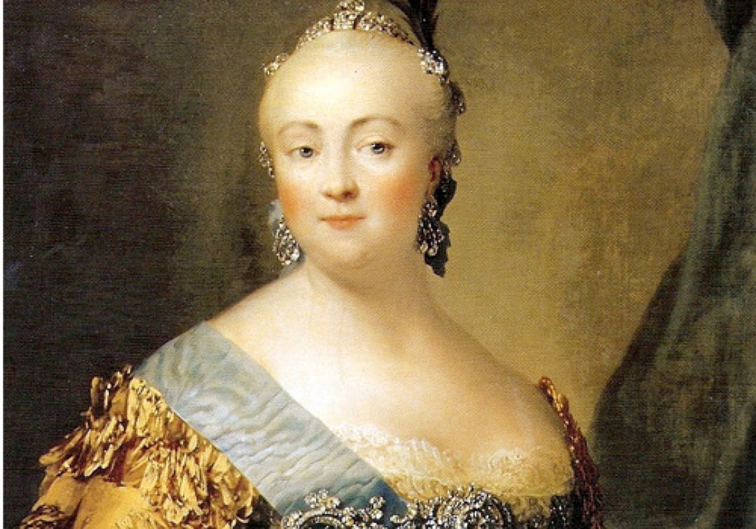 俄罗斯历史上的今天引领时尚潮流的伊丽莎白女皇