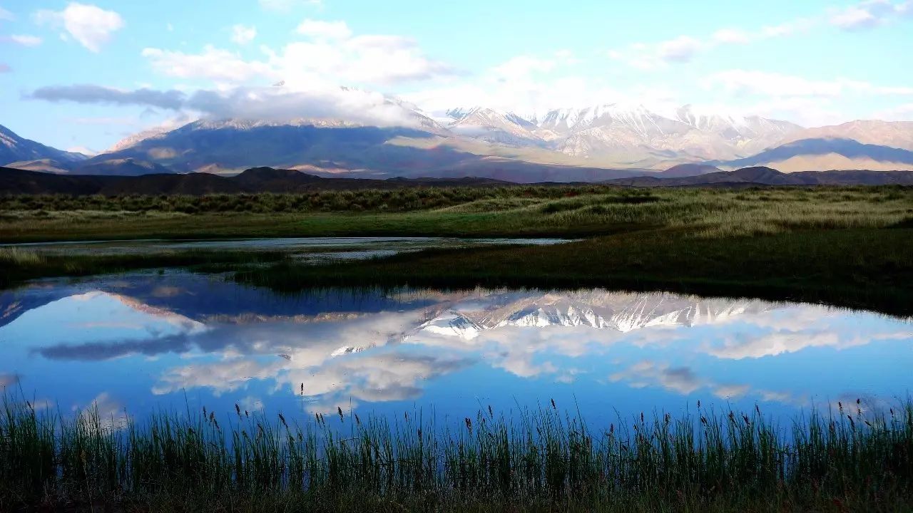 肃北盐池湾雪山蒙古族的人间净土