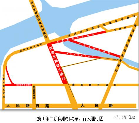 關注沭陽沂河大橋南首工程進入第二階段城區這個路口開放通行