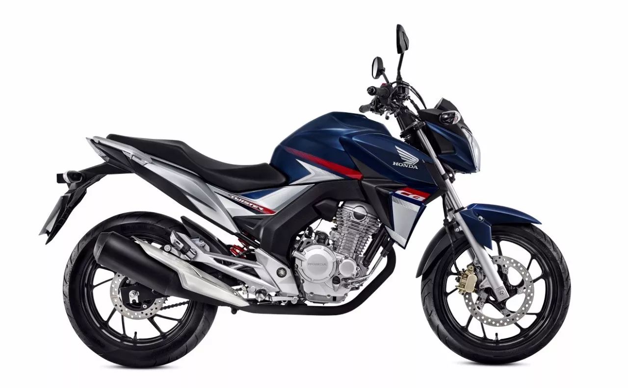 巴西honda 发布新图案的 2018 cb250 twister