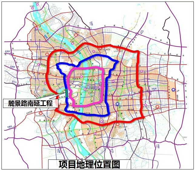 勞動路及西延線,星沙大道等改為快捷路;在長沙市快速路及立交系統規劃