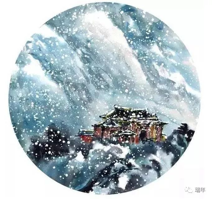 《咏雪》清·郑板桥