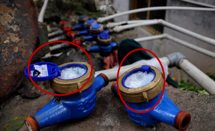 农村冬季水管防冻办法图片