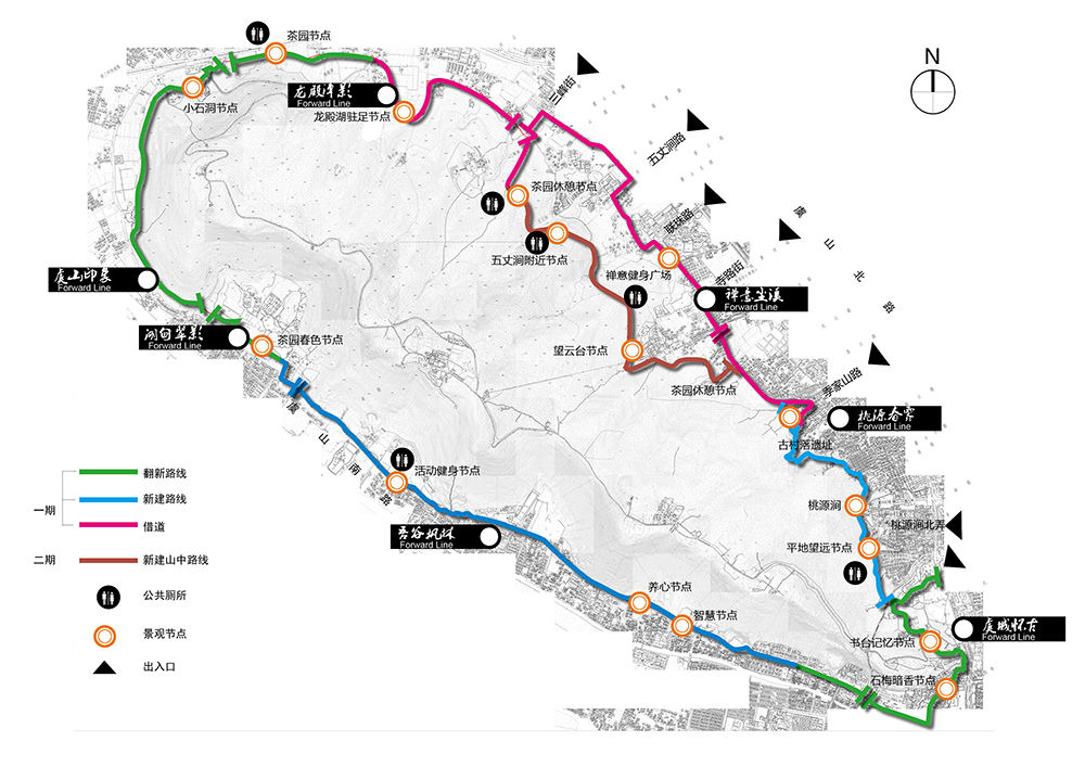 常熟虞山绝望坡线路图片