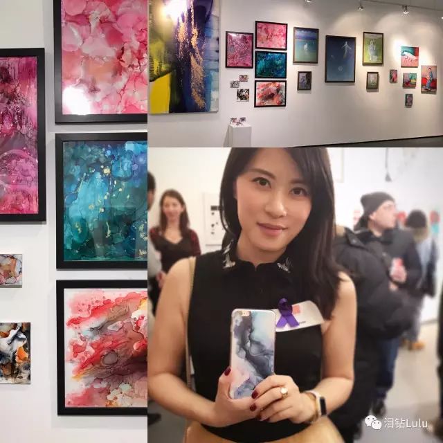 【爱聚推荐】12/12 董璐璐"花非花"画展@bob lounge