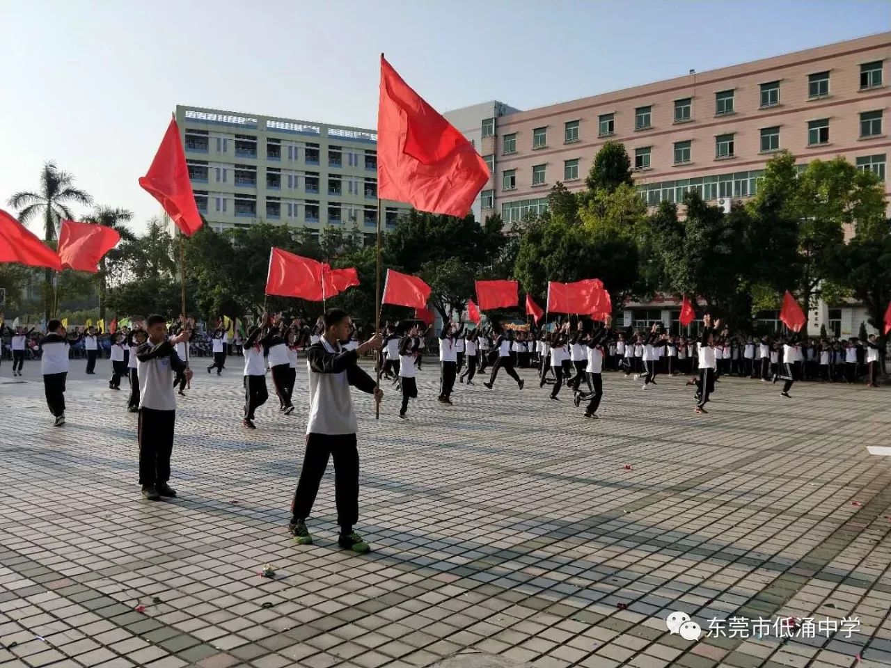 奔跑吧!我们的低涌中学!