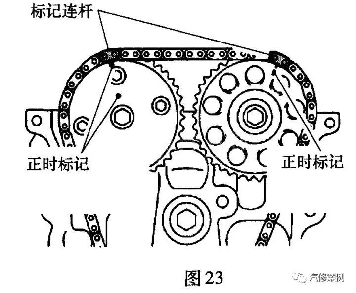 丰田皇冠2.5正时图图片