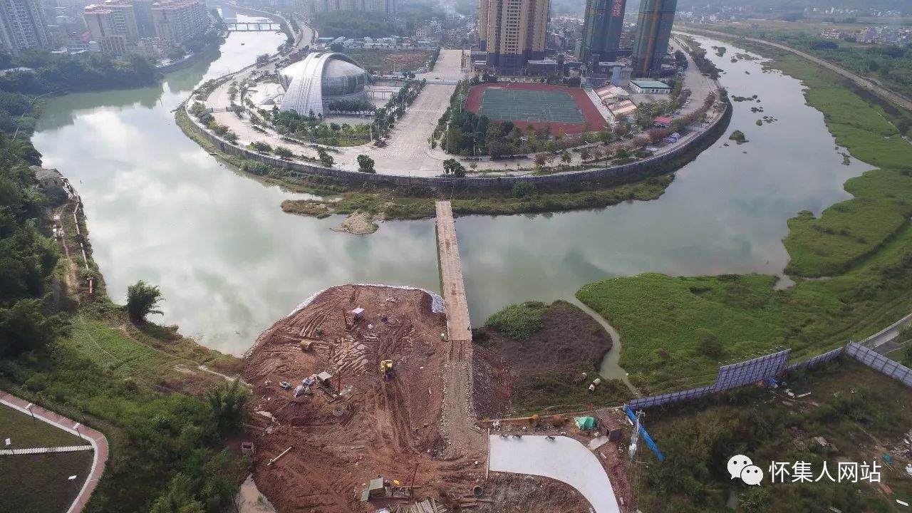 懷城龍西大橋 高清航拍圖,太震撼了!