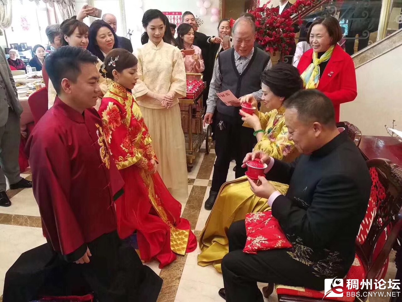 虞江波婚礼图片