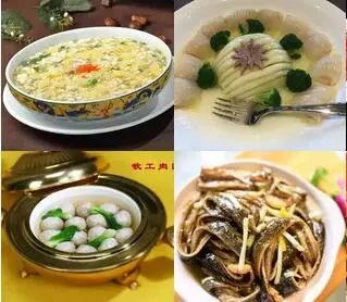 1,淮扬菜系列:软兜长鱼等;讲述运河美食文化传承,推介淮阴特色美食.