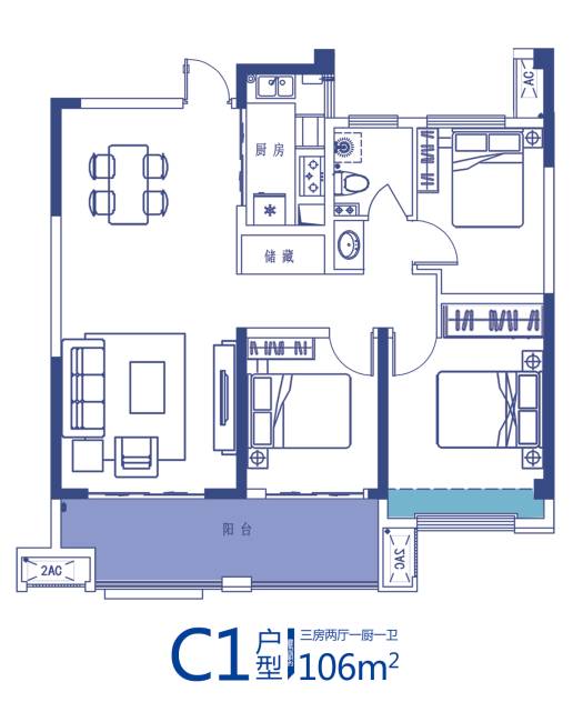 名邦学府户型图图片