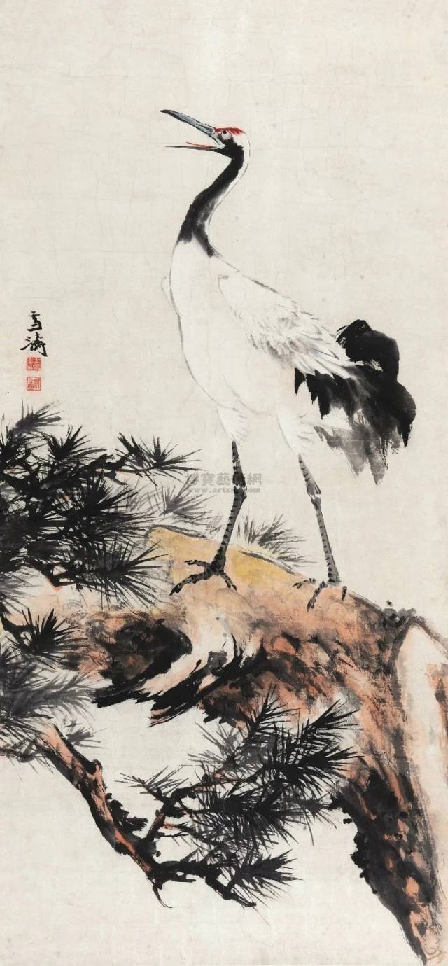 松鹤画法集锦学仙鹤的绝佳素材