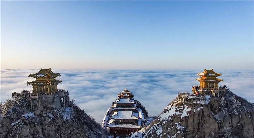 冬觀雪海老君山不一樣的雪海美景