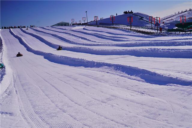 榆林驼城滑雪场图片