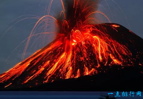 世界上最大火山喷发 能量是广岛原子弹的5万倍