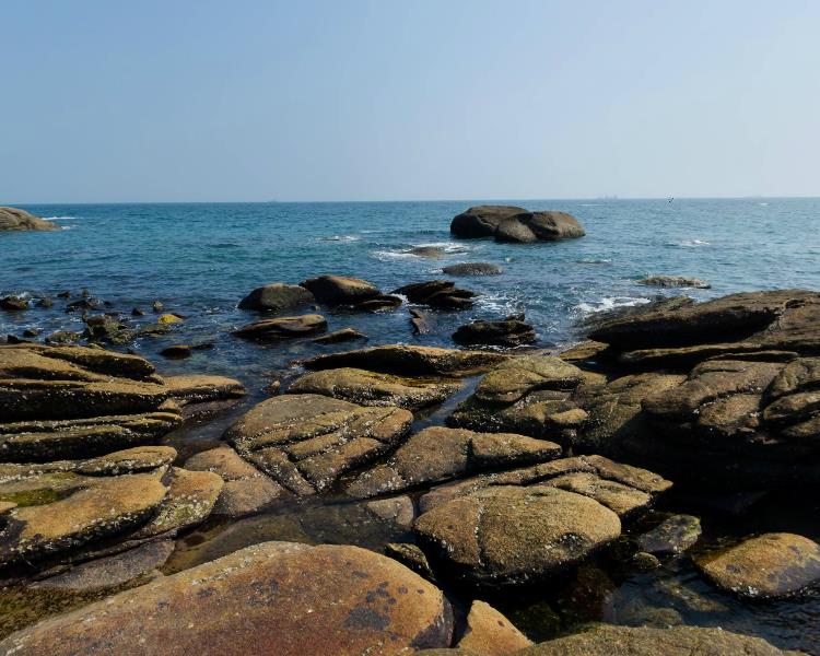 石獅黃金海岸美景