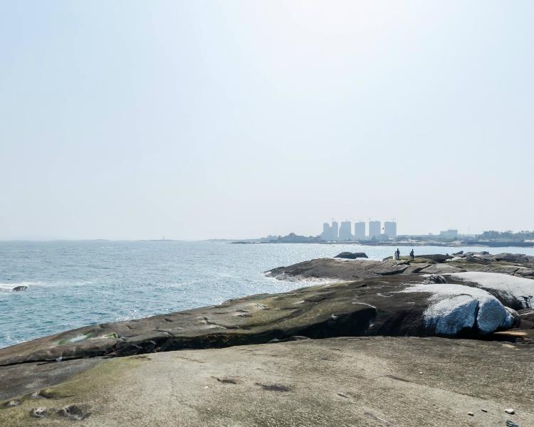 石獅黃金海岸美景