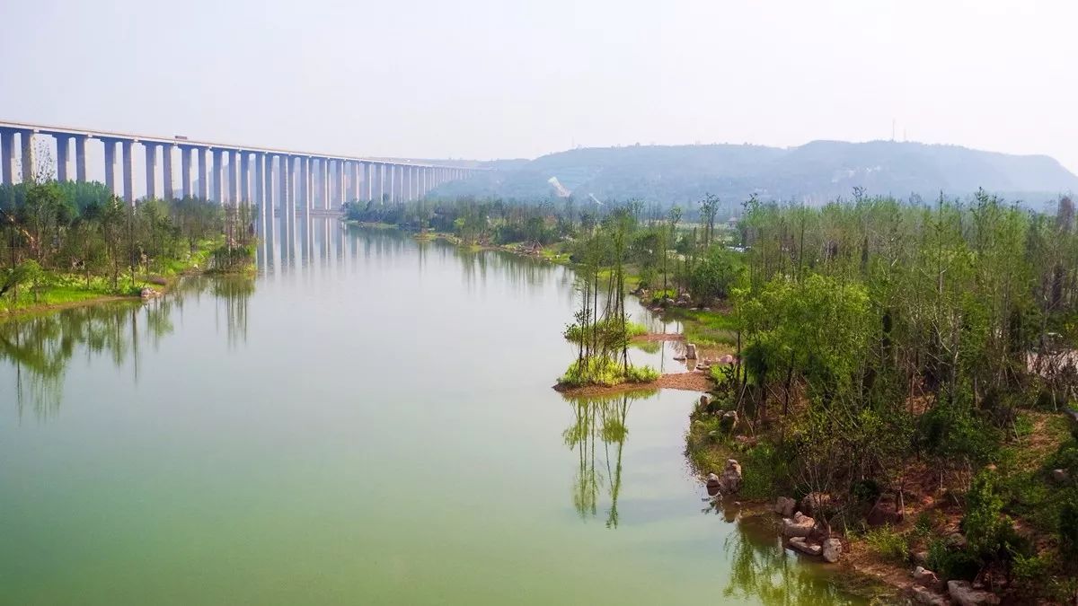 泱泱大河,只为你醉 韩城市澽水河生态综合治理工程成效初显