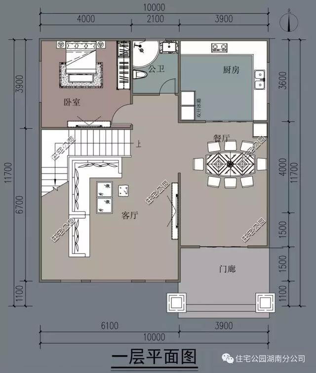 小戶型的代表之作,新農村自建10x12米精緻小宅,2層設計最為經典