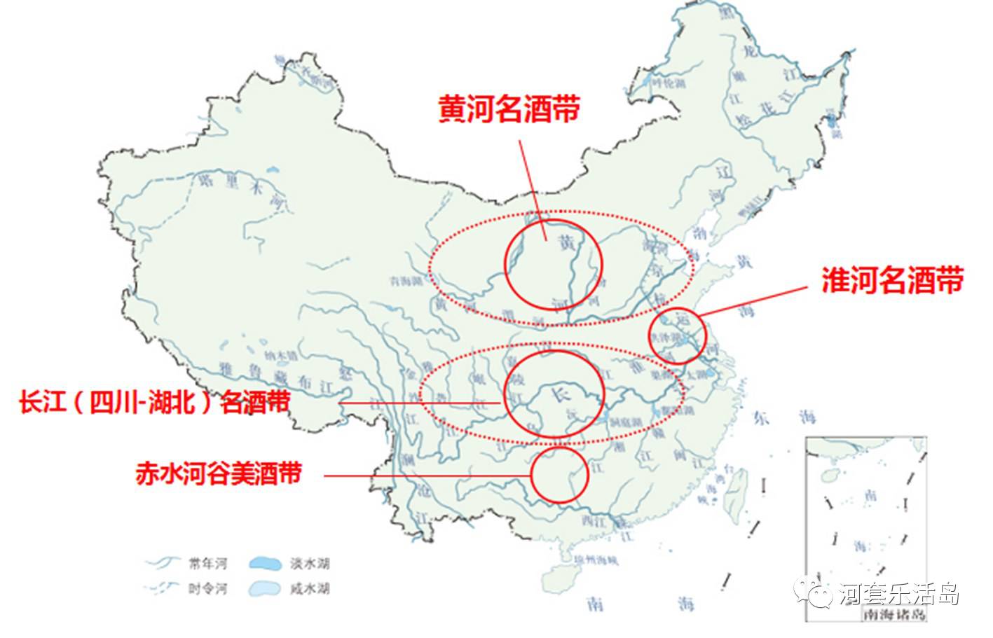中国白酒地理分布图图片