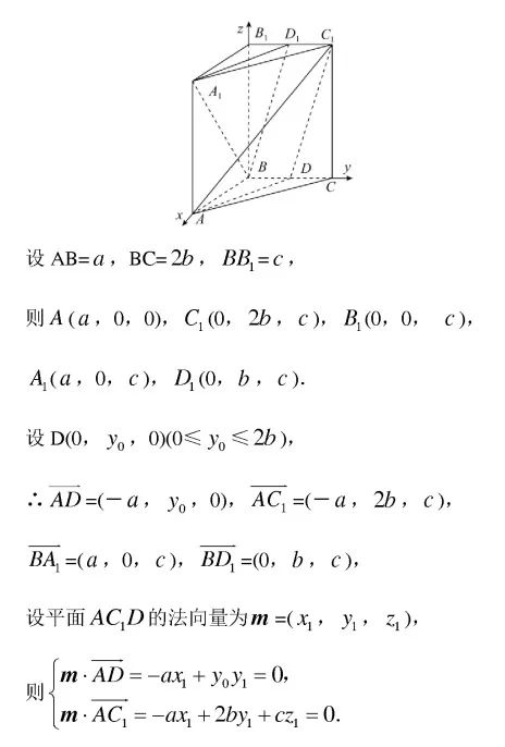 求出平面的法向量,然後證明法向量與直線的方向向量垂直即可