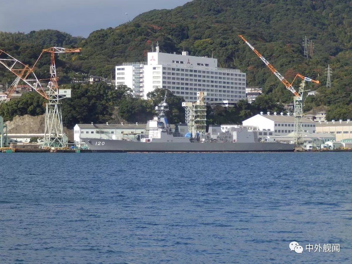 日本海上自衛隊朝日級驅逐艦建造進展