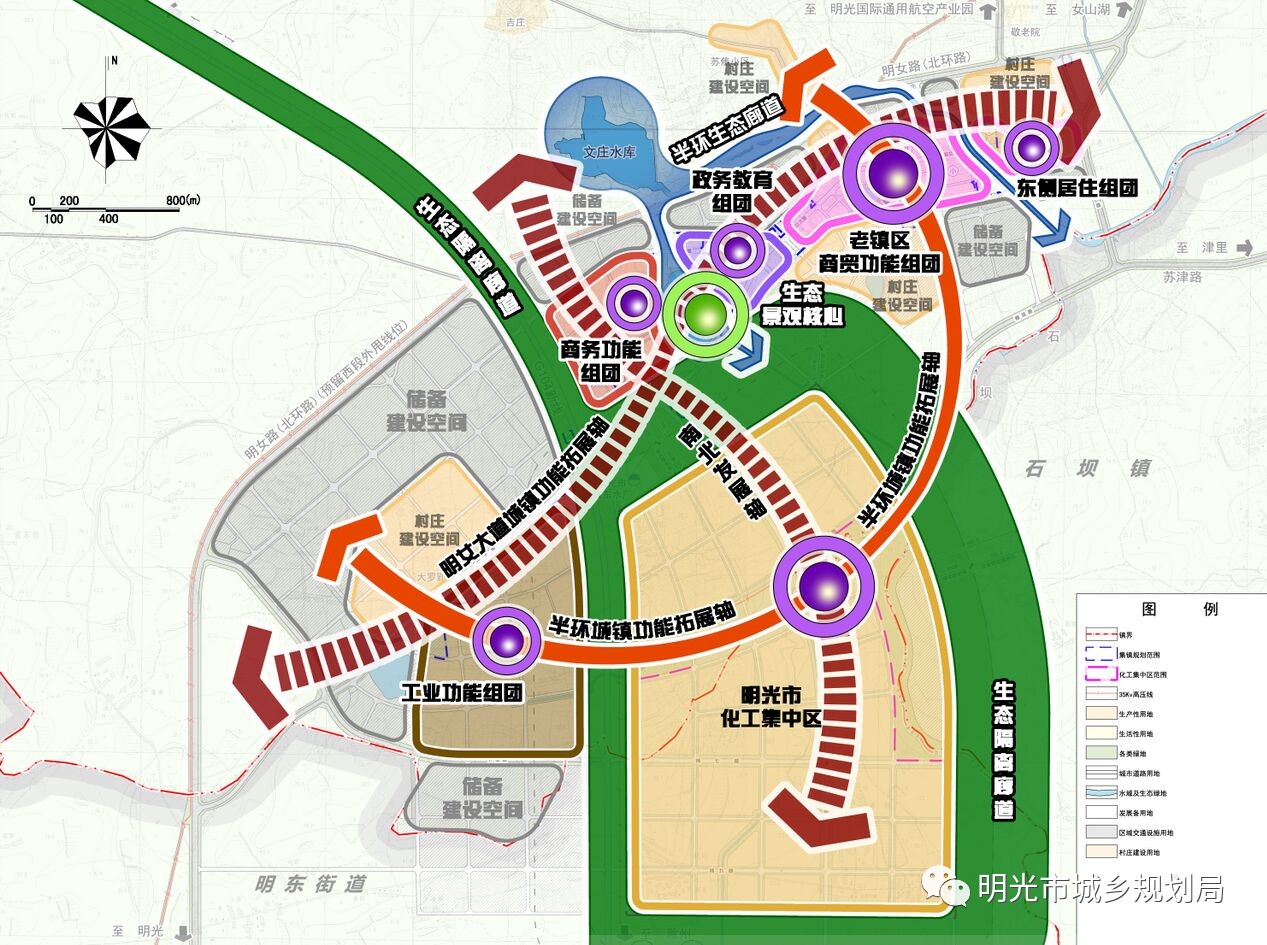 關注多元山水多彩古鎮明光蘇巷鎮總體規劃20162030