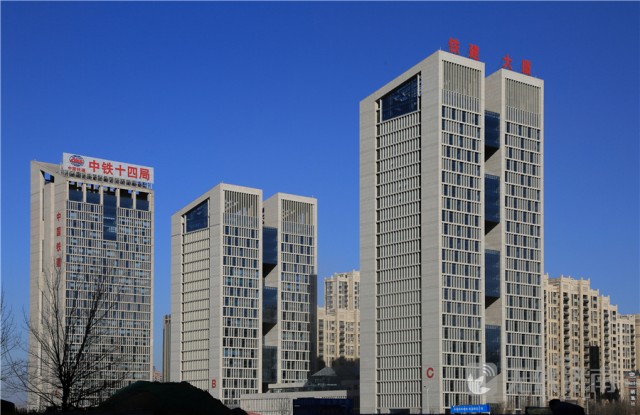 济南铁建大厦图片