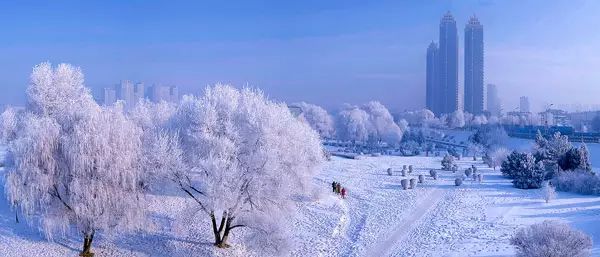 美麗的雪景,南方人只有眼饞的份,吉林霧凇冰雪節讓你大飽眼福