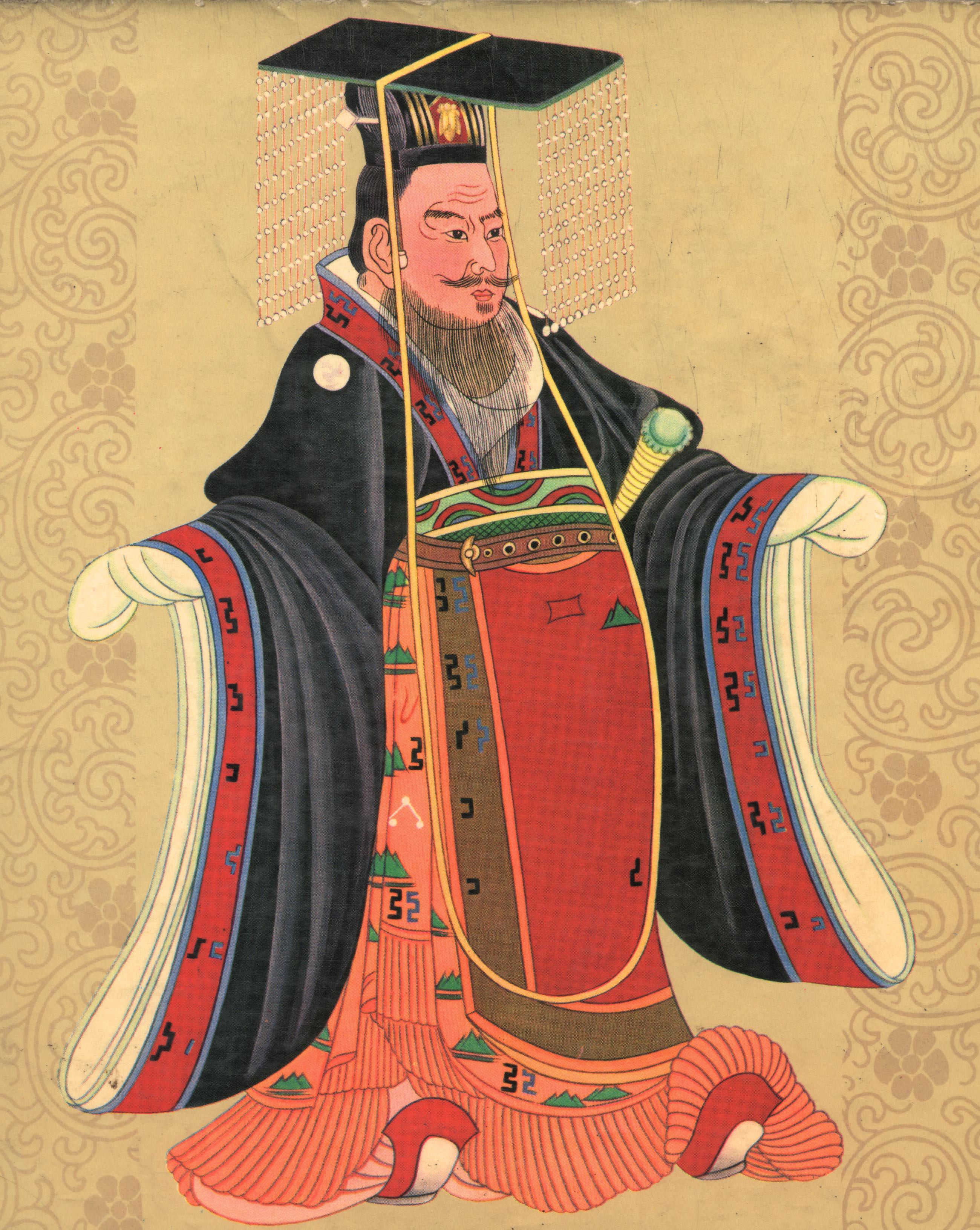 汉朝君主图片