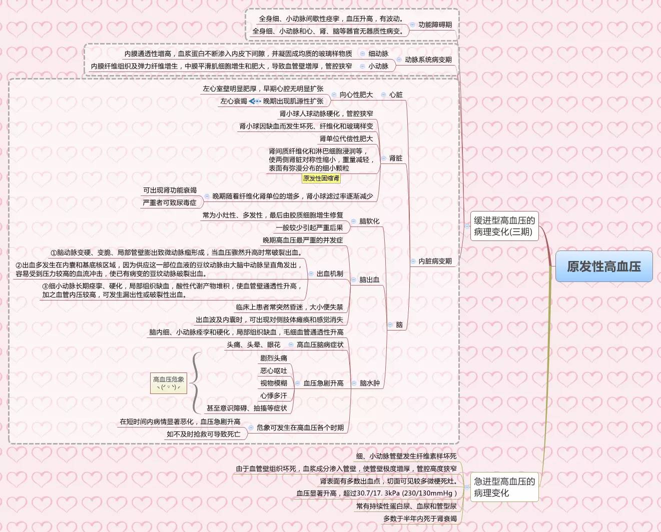 醫學思維導圖藥理學全套完整打印版免費下載