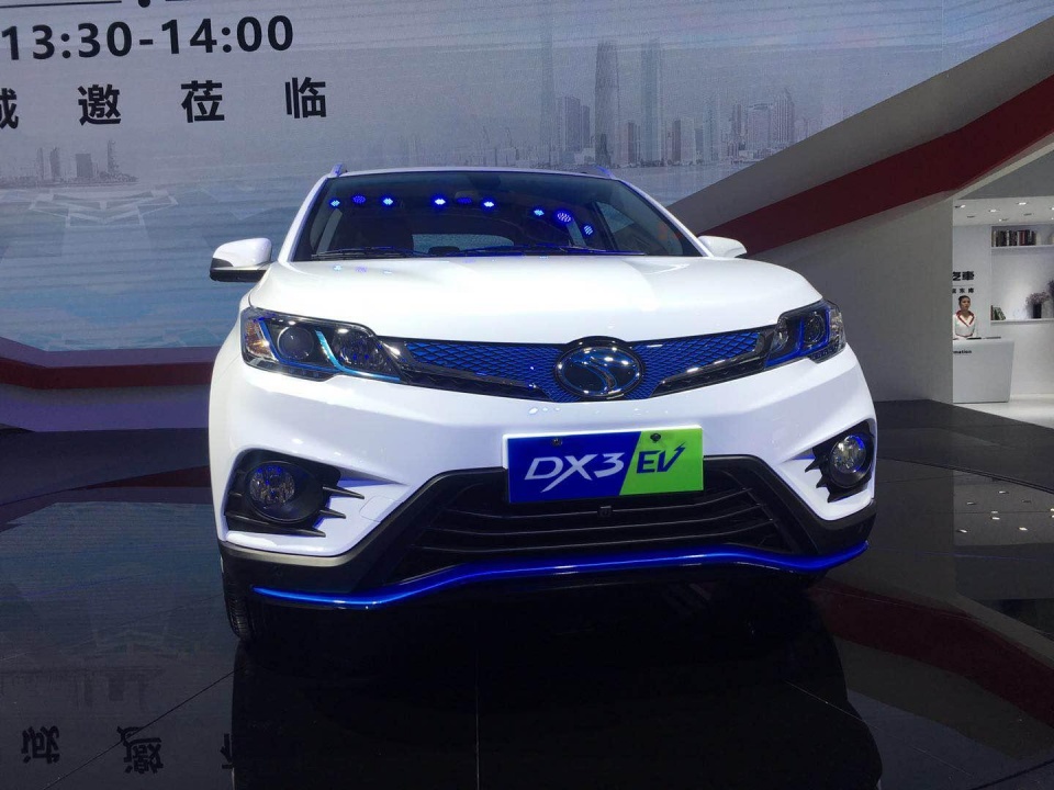 力推自主品牌2018年東南汽車將推出電動車dx3ev