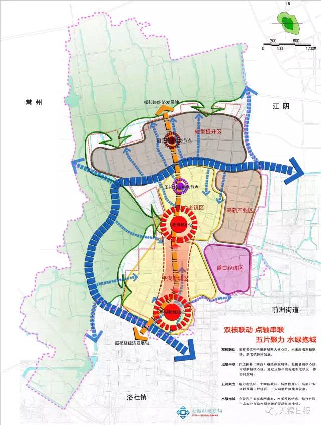 城镇性质惠山区玉祁街道其他功能组团保持现有建设规模的基础上,不再