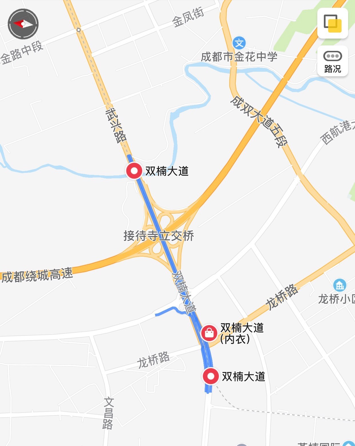 新都鸿运大道五环地图图片