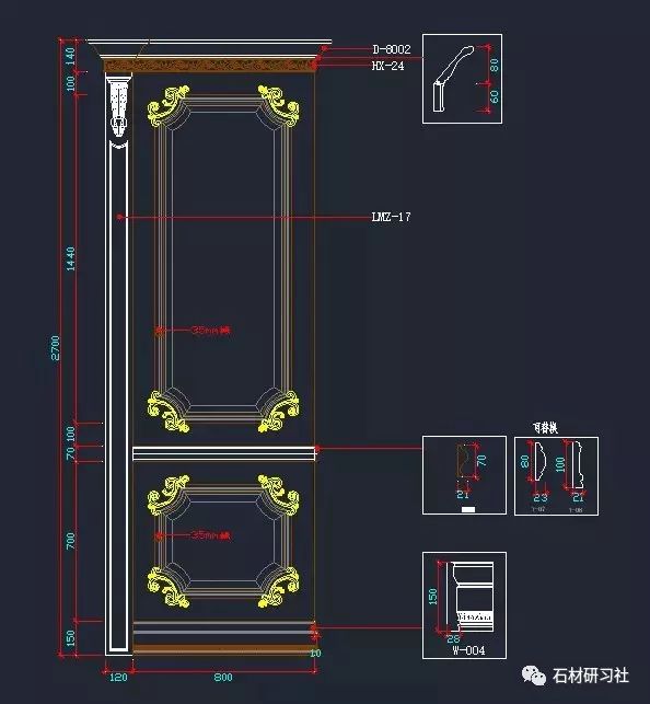 cad怎样画墙体最简单图片