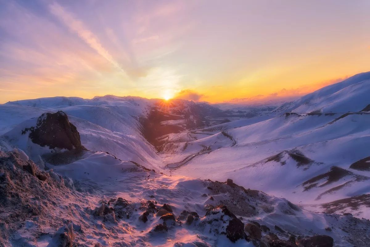 比喀纳斯更心醉,新疆这处隐世雪景,简直美的无法无天!