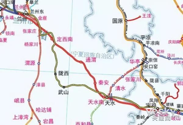 礼县铁路规划图片