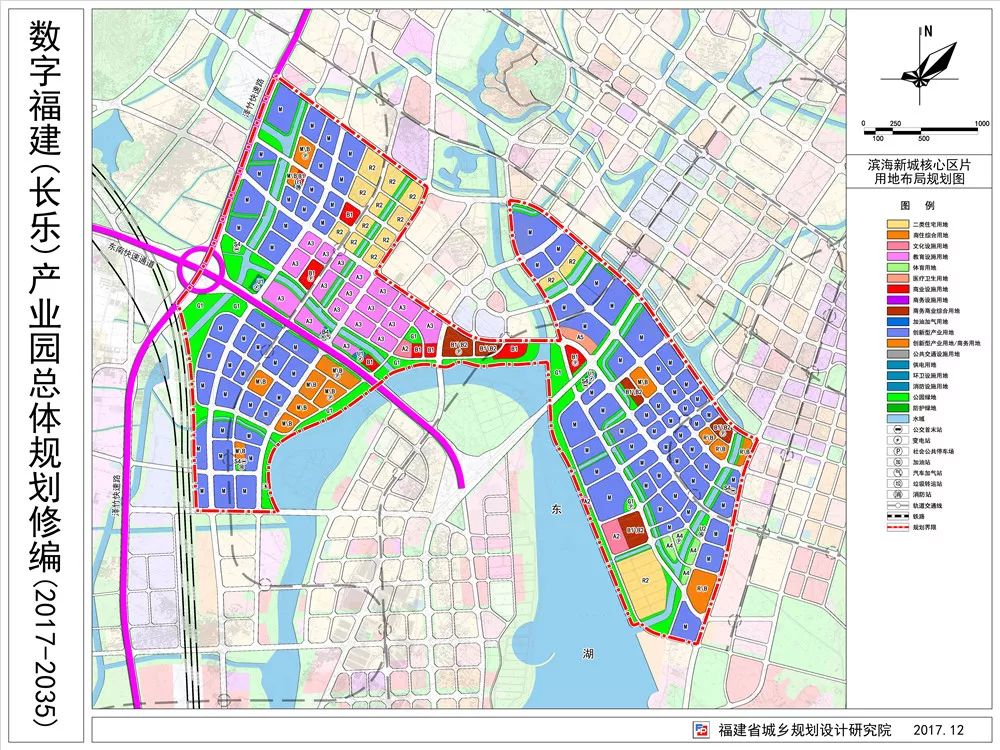 长乐滨海新城规划详图图片