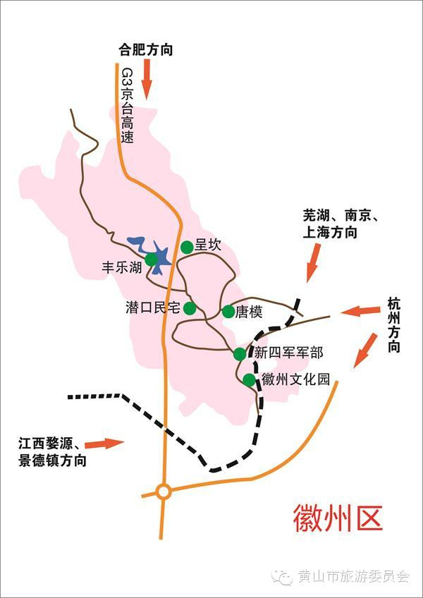 前往新安江山水畫廊和千島湖從黃山市區出發:如果要去新安江山水畫廊